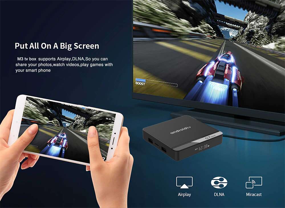 Choose G7 MAX amlogic S905X4 streaming player for Unparalleled Performance