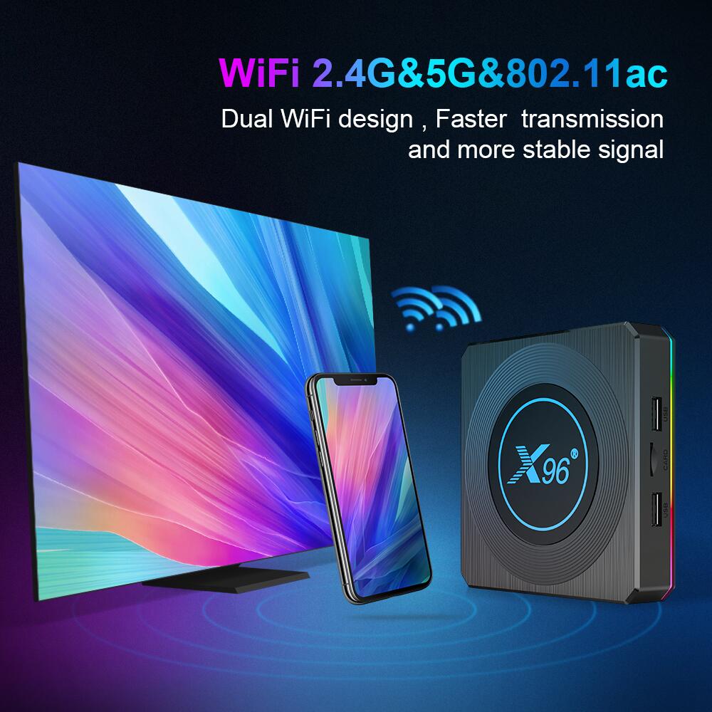 Experience Ultra HD with X96 X4 amlogic S905X4 ott tv box