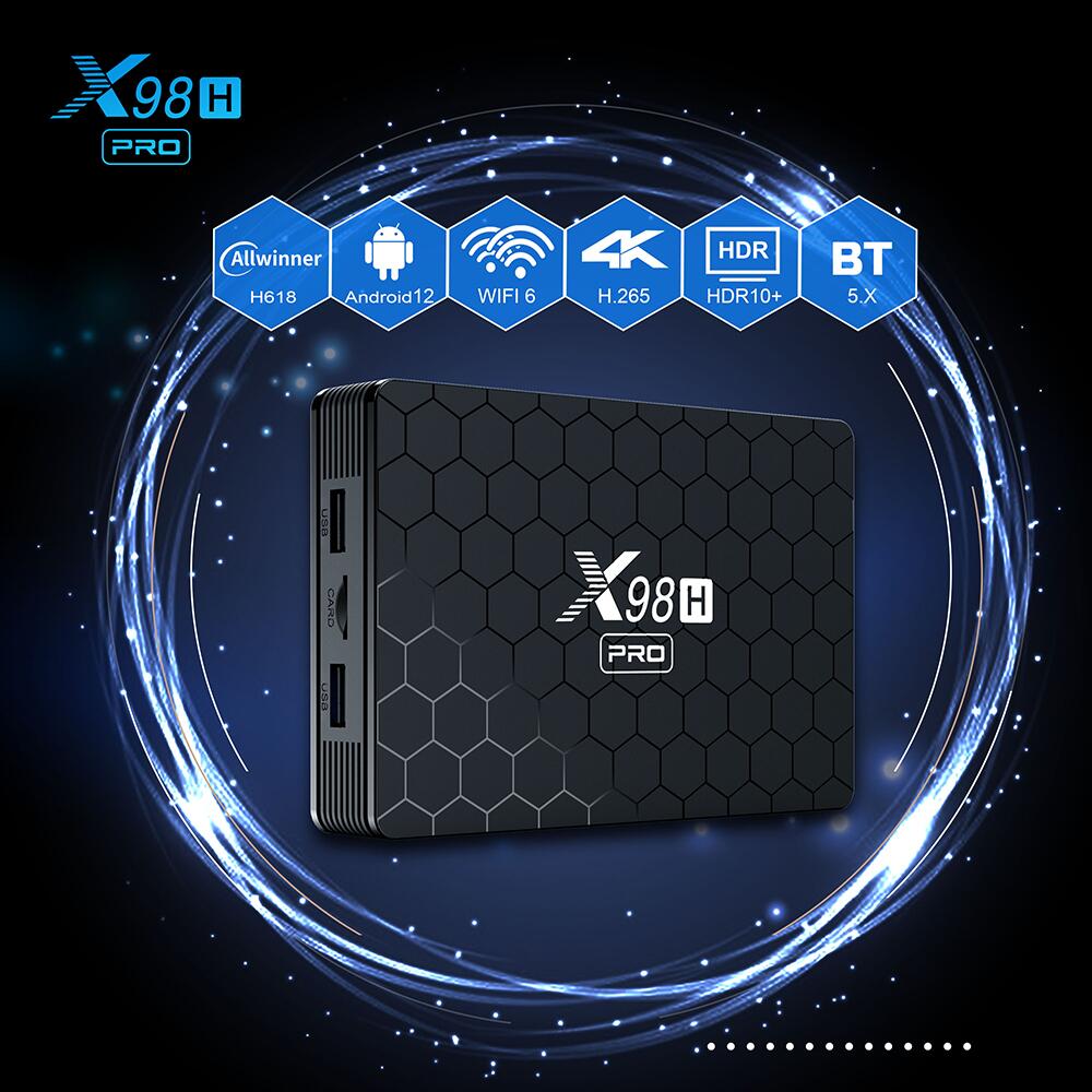 OEM X98H Pro Allwinner H618 streaming player: Creating Extraordinary Entertainment