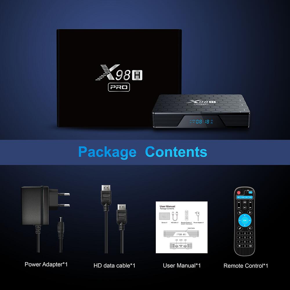 OEM X98H Pro Allwinner H618 streaming player: Creating Extraordinary Entertainment