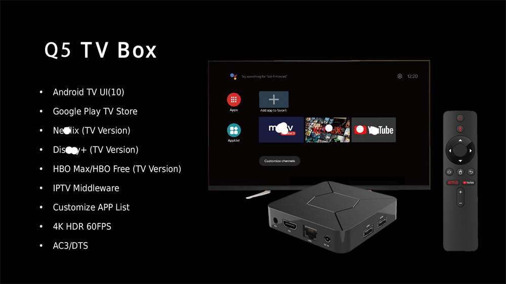 ODM Q5 Allwinner H313 ott tv box: Redefining Entertainment Experience