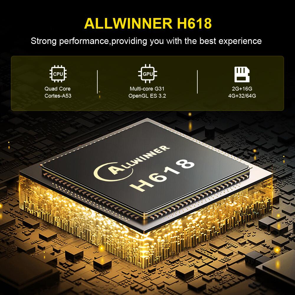 Upgrade Your Entertainment Setup with HK1 RBOX H8S Allwinner H618 streaming player