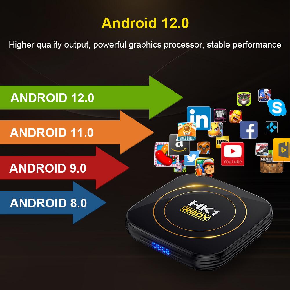 Upgrade Your Entertainment Setup with HK1 RBOX H8S Allwinner H618 streaming player