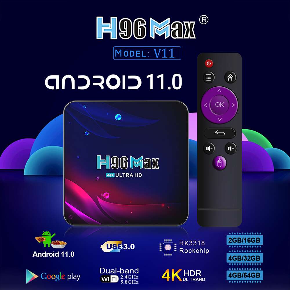 Exclusive Offer for H96 Max V11 RockChip RK3318 smart tv box