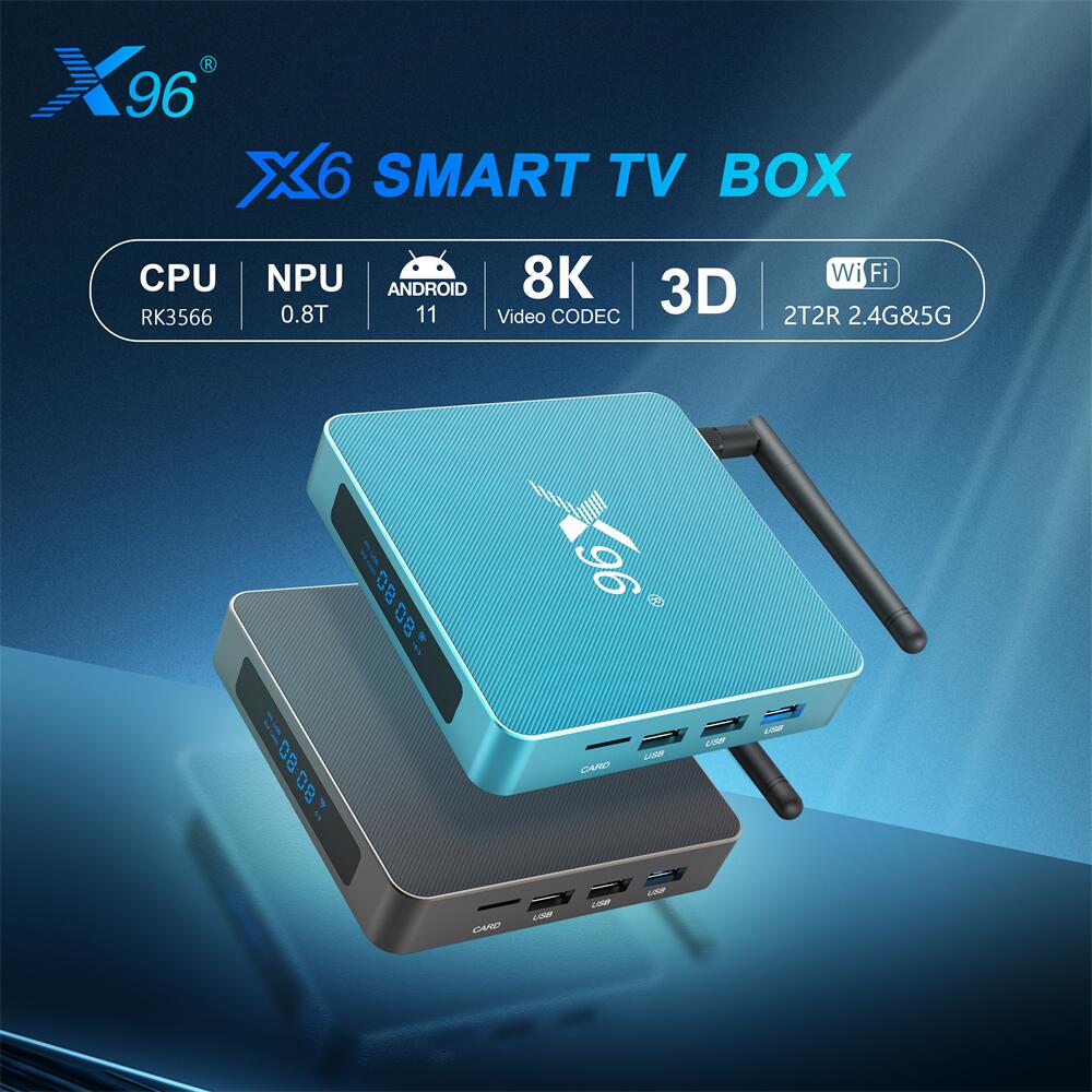 The Secret to Stunning Entertainment - X96 X6 Rockchip RK3566 smart tv box