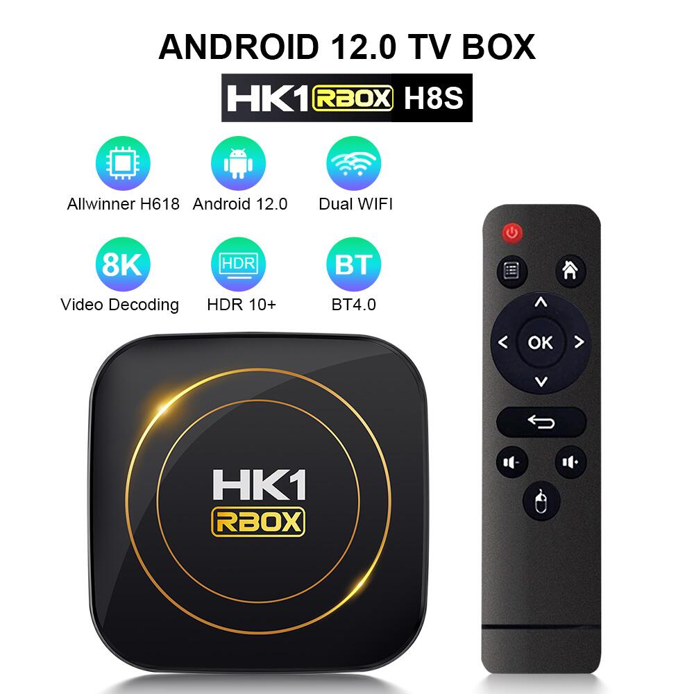 HK1 RBOX H8S Allwinner H618 streaming player: China-Manufactured Entertainment Delights