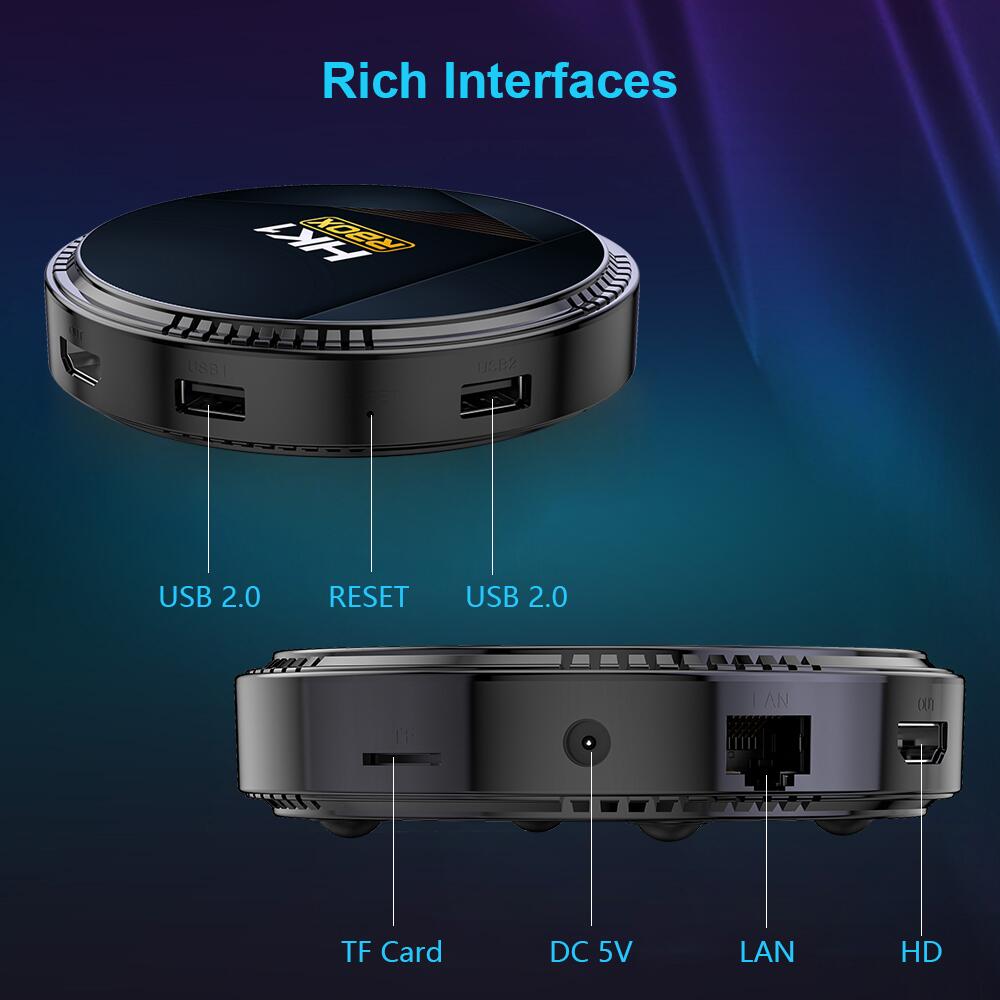 HK1 RBOX H8 Allwinner H618 ott tv box: Your Gateway to Immersive Entertainment