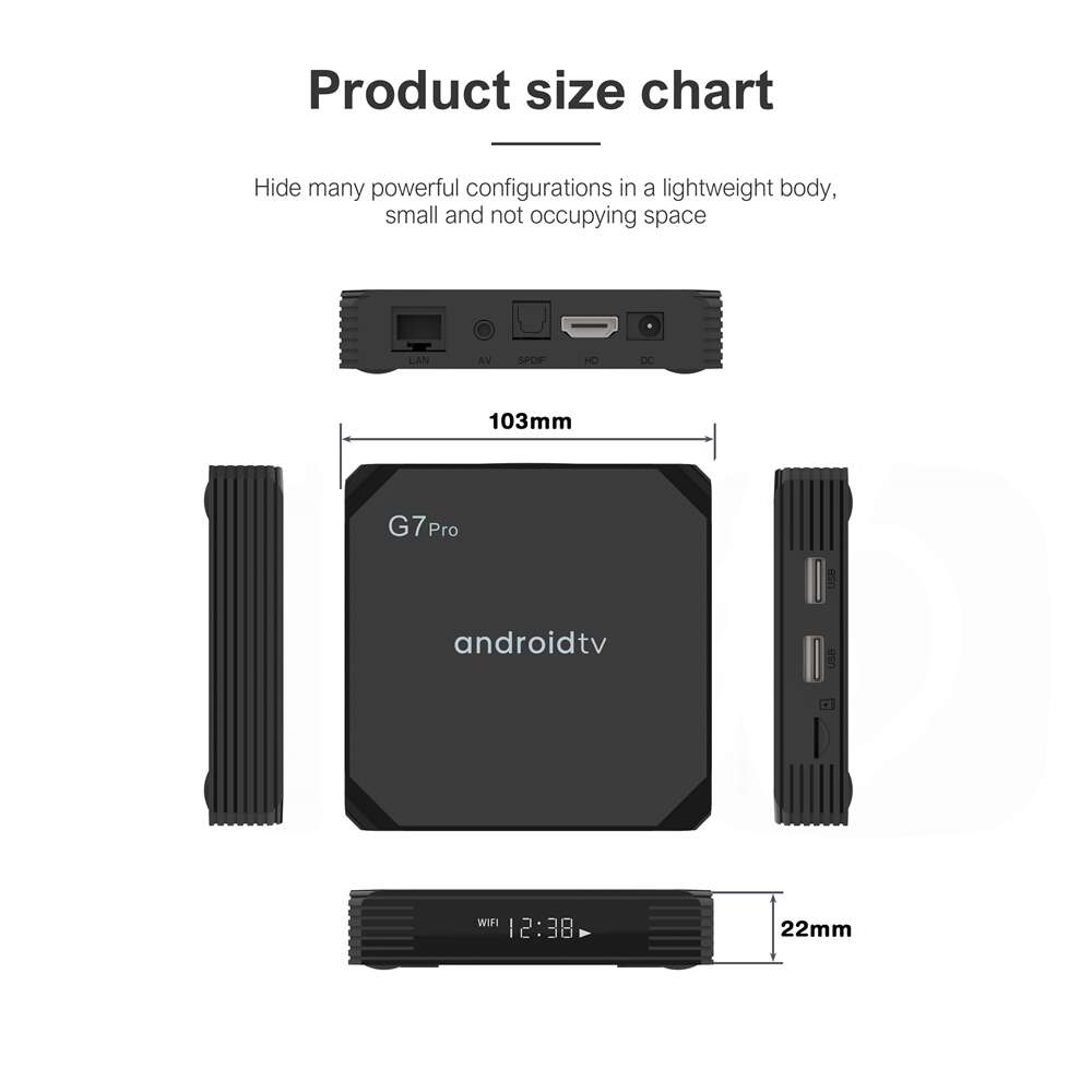 G7 Pro Amlogic S905y4 IPTV box: Your Ticket to a World of Entertainment