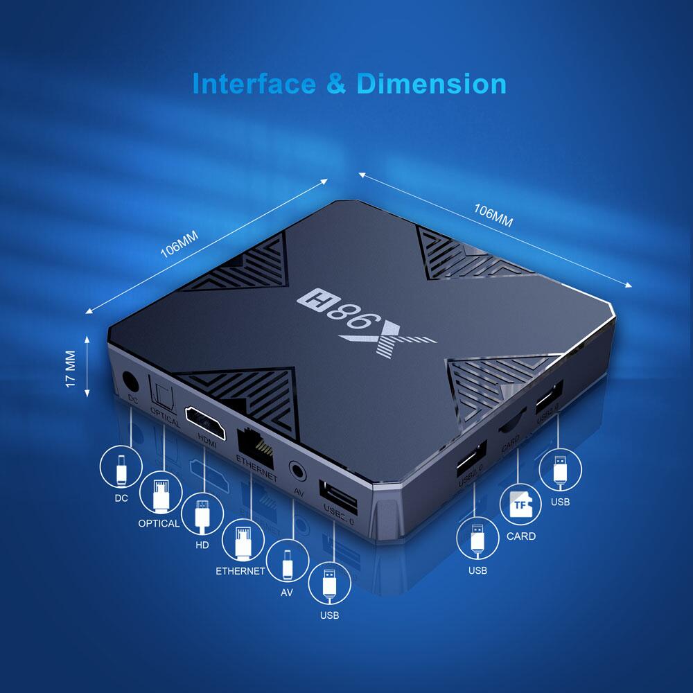 X98H Allwinner H618 smart tv box: Your Perfect Home Theater System